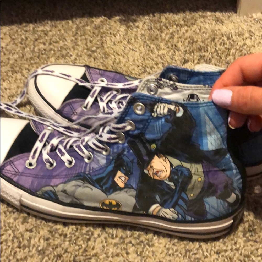 Limited edition Batman vs Penguin Converse